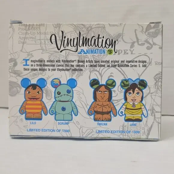 Disney Animation Vinylmation 3" Tarzan and Jane Wild Things Set Series 5 - Picture 2 of 5